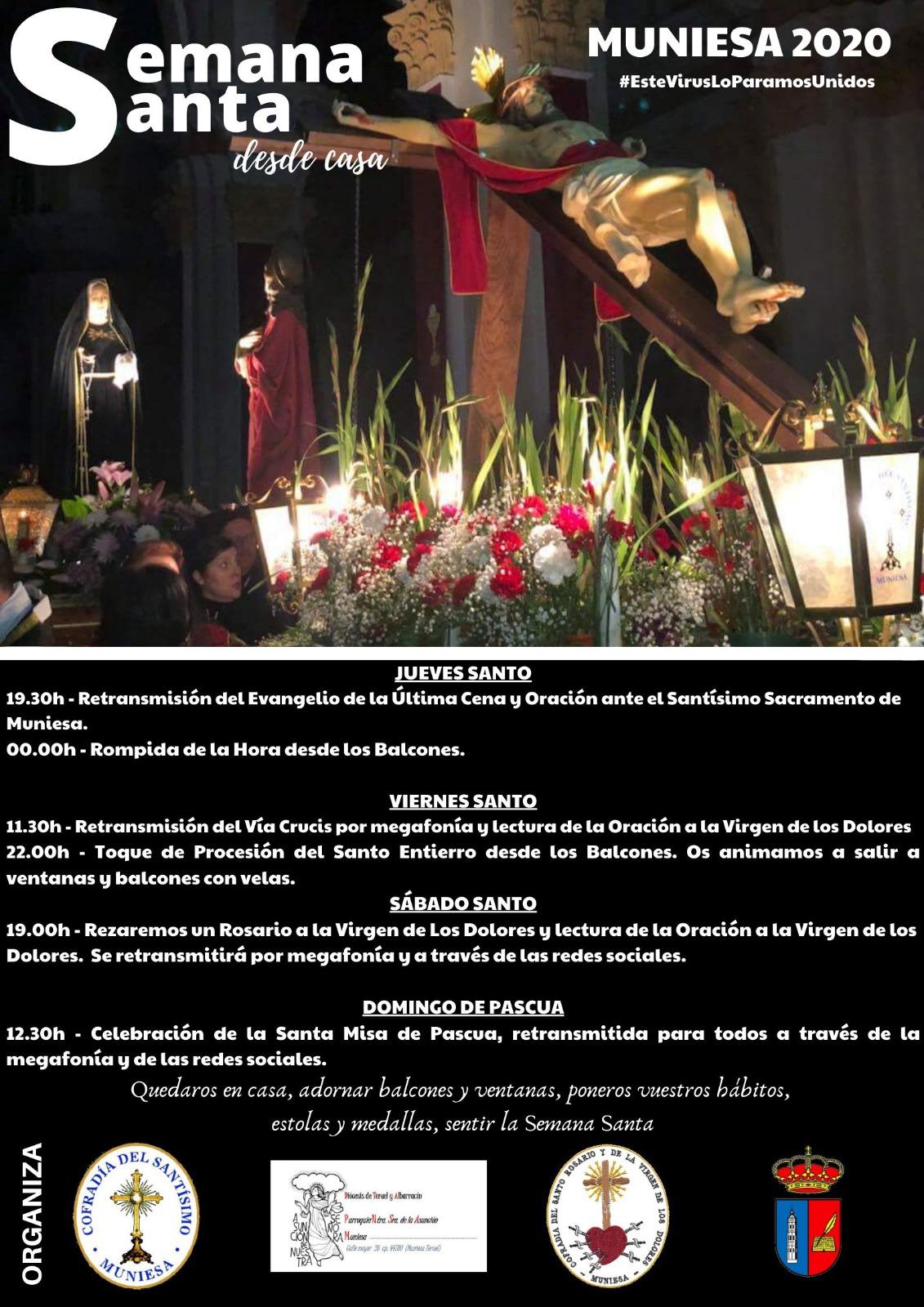 Semana Santa en Muniesa 2020 Muniesa